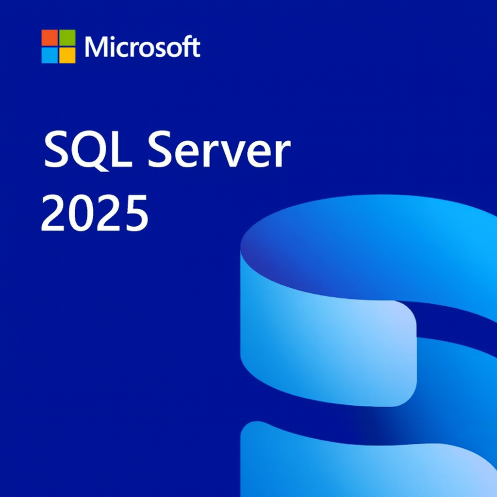 SQL Server 2025 Standard Edition Perpetual 1 Server License plus 10 CALs
