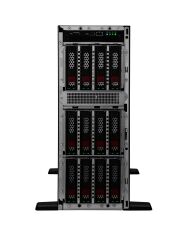 HPE ProLiant ML350 Gen11 1* Xeon Silver 4510 (12C/2.4GHz) 128GB DDR5 4x960GB HPE SSD (8x2.5”) MR408i-o/4Gb 4x1GbE ILO STD. 2x1000W PSU Tower