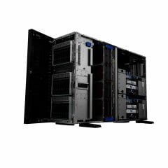 HPE ProLiant ML350 Gen11 1* Xeon Silver 4510 (12C/2.4GHz) 128GB DDR5 4x960GB HPE SSD (8x2.5”) MR408i-o/4Gb 4x1GbE ILO STD. 2x1000W PSU Tower