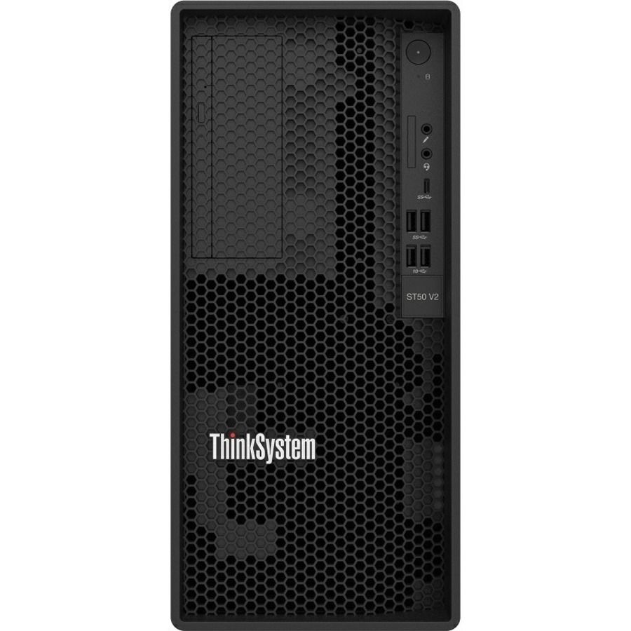 Lenovo Srv  Thinksystem ST50 V2 Xeon E-2324G (4C/3.1GHz) 1x16GB DDR4 2x960GB SSD (2x3.5'') SW RAID NO DVD 500W Psu Mini Tower  + Lenovo Windows Srv 2022 Essentials Rok